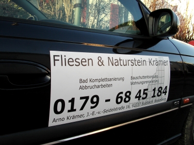 Magnettafel Copyright by Fliesen & Naturstein Krämer